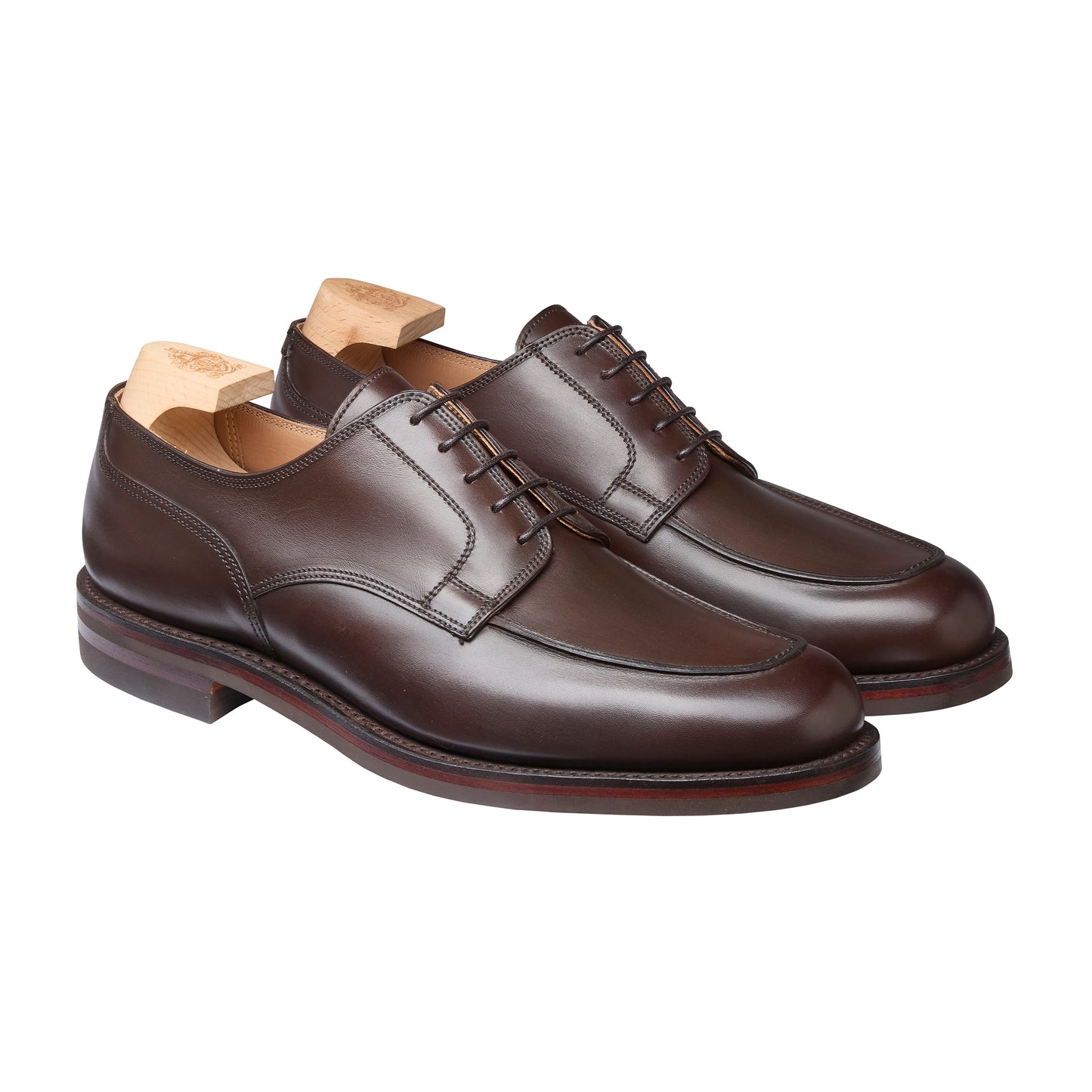 Dover Dark Brown Wax Calf 'Dainite' Crockett & Jones