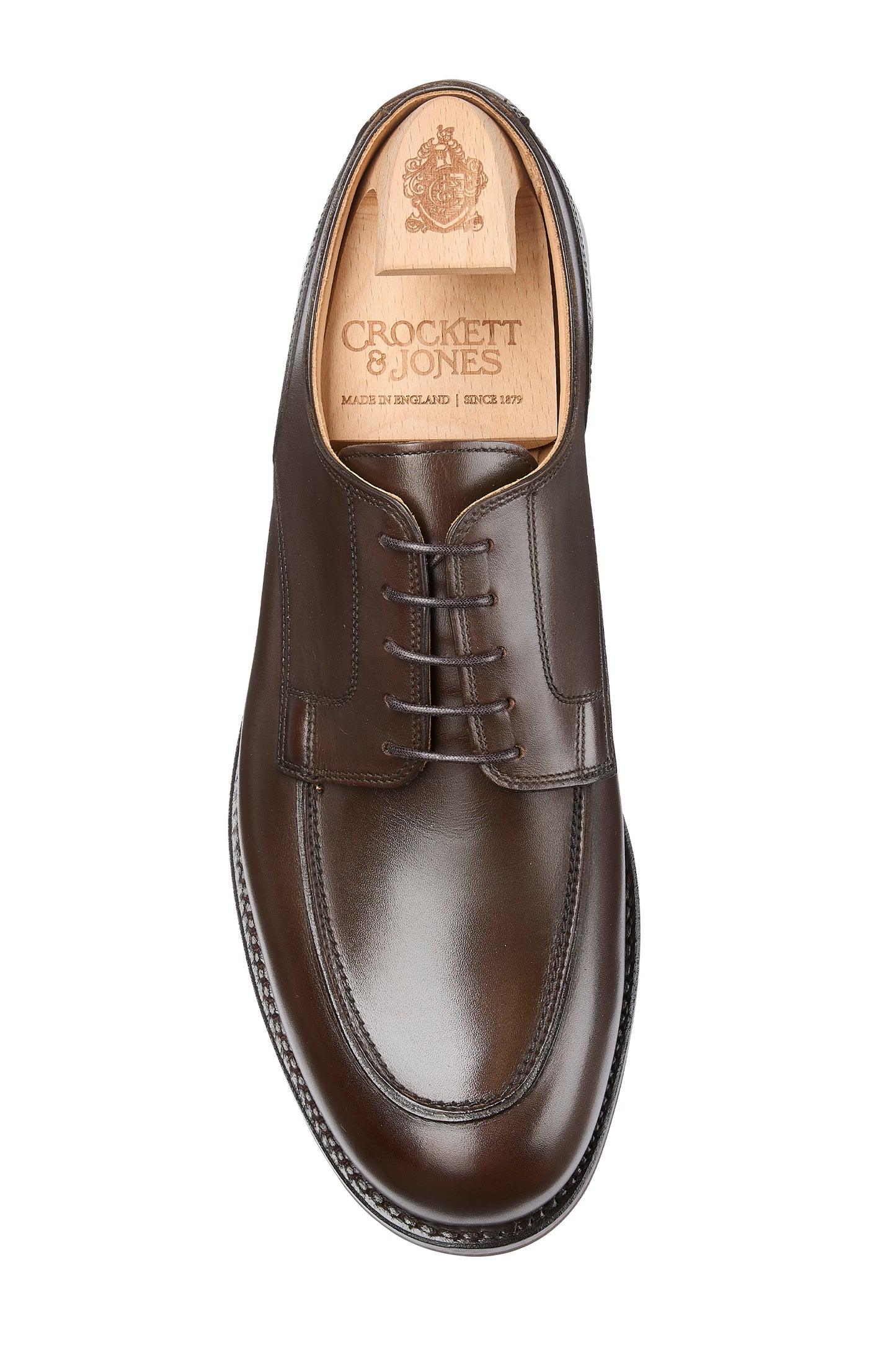 Dover Dark Brown Wax Calf 'Dainite' Crockett & Jones