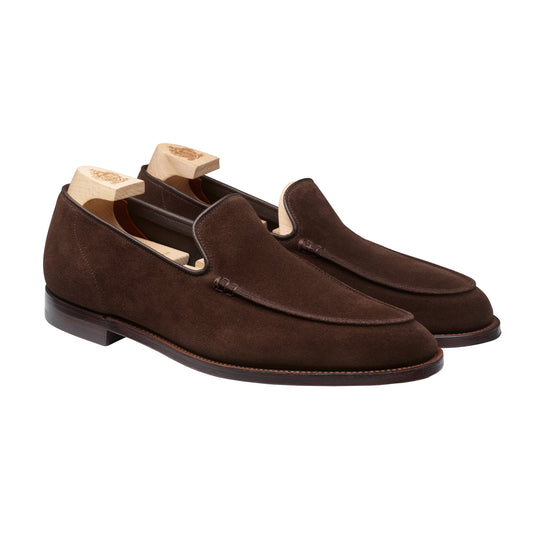 Salcombe Dark Brown Suede 'Superflex' Crockett & Jones