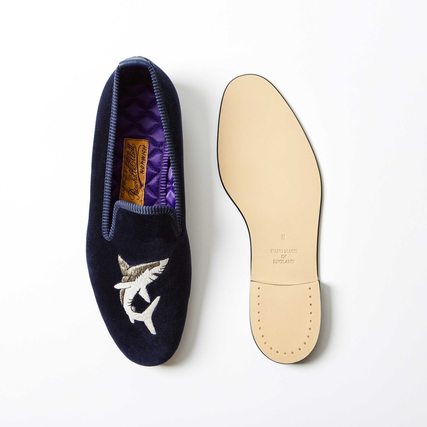 Albert Slipper Navy Shark, Bowhill & Elliott - Hammargruppen