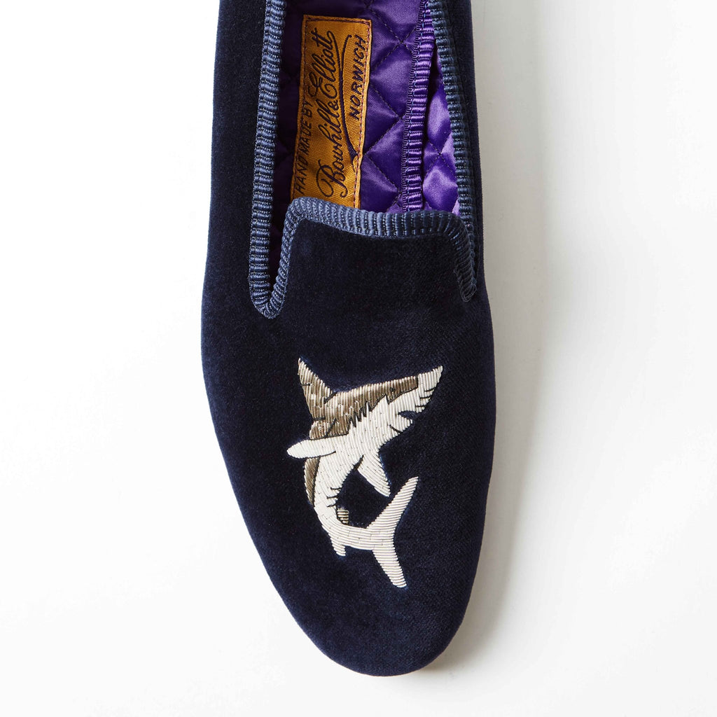 Albert Slipper Navy Shark, Bowhill & Elliott - Hammargruppen