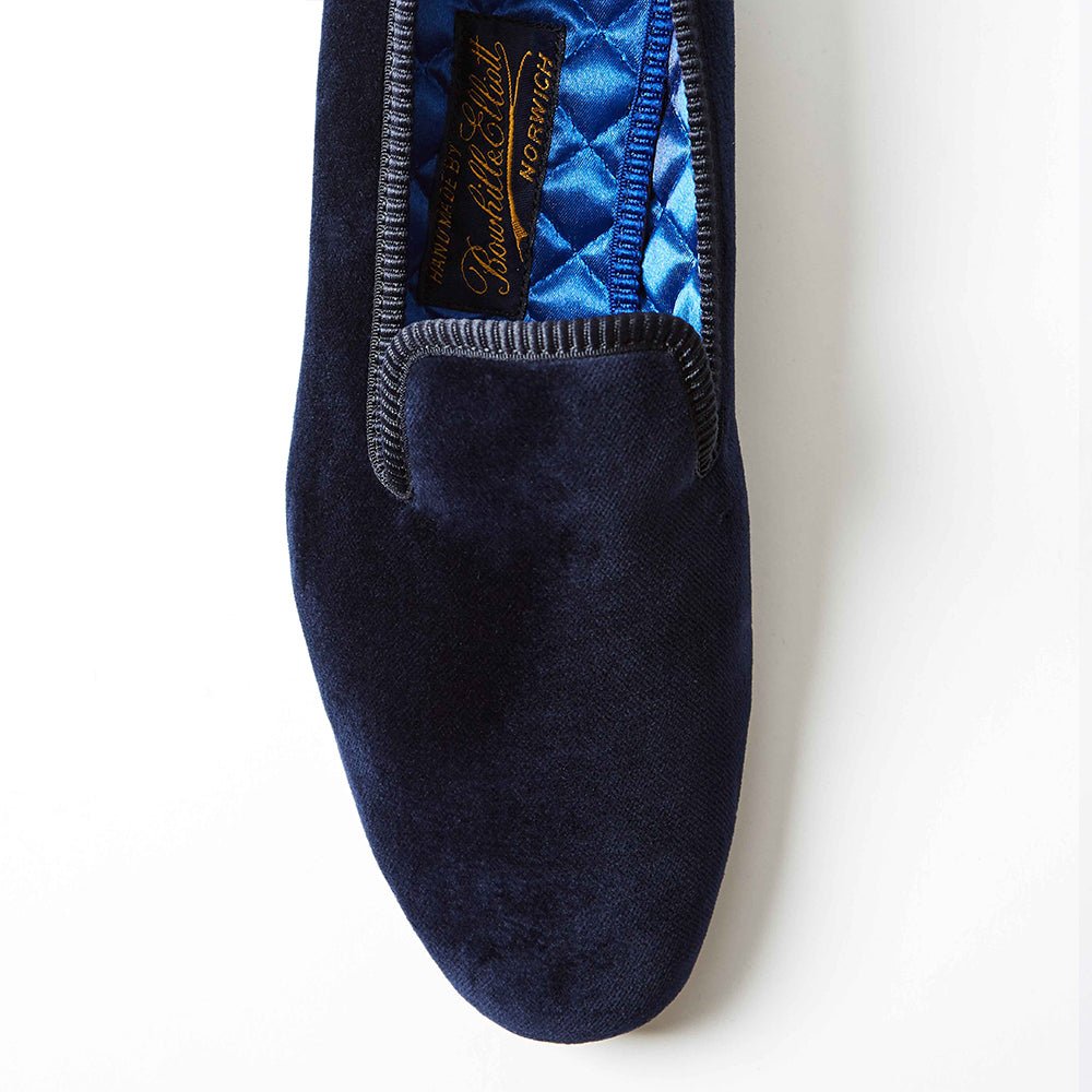 Albert Slipper Plain Navy, Bowhill & Elliott - Hammargruppen