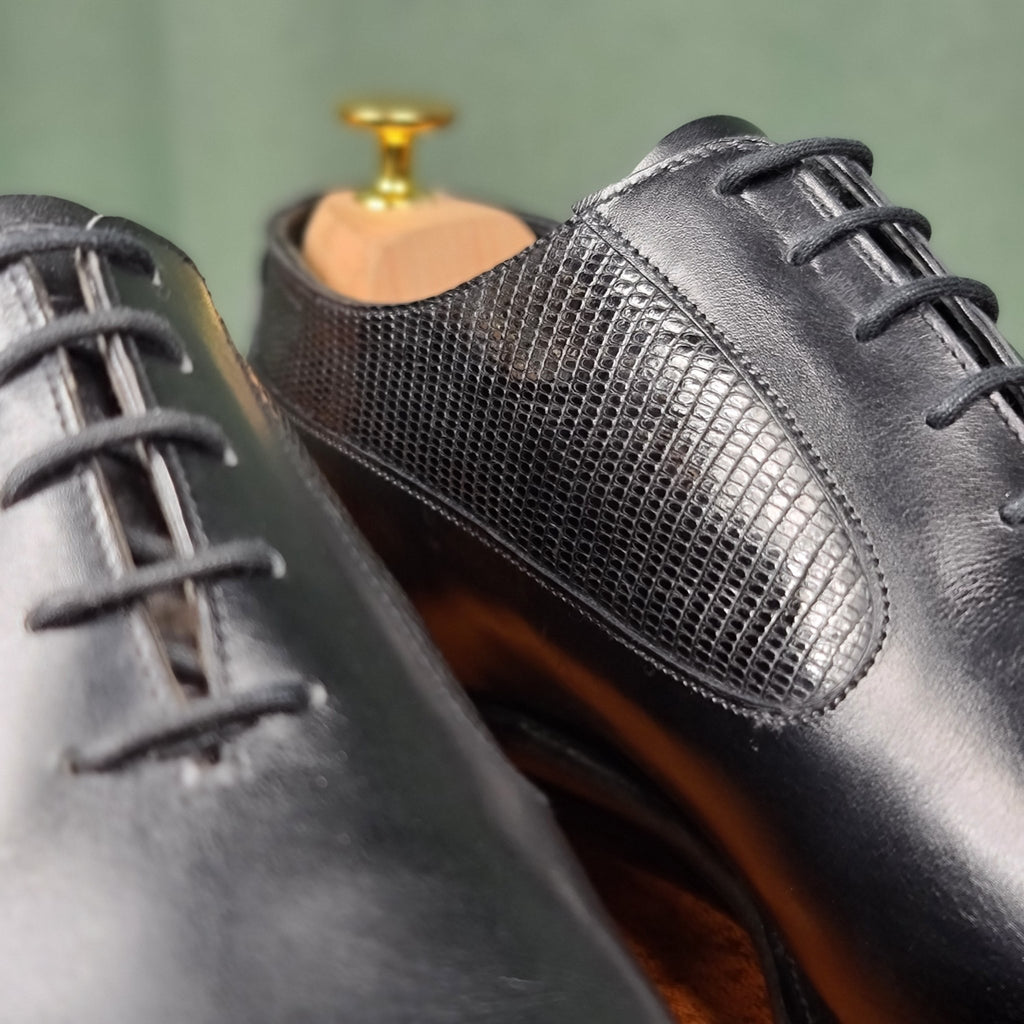 Balmuir Black Calf & Lizard (10E) Crockett & Jones - Hammargruppen