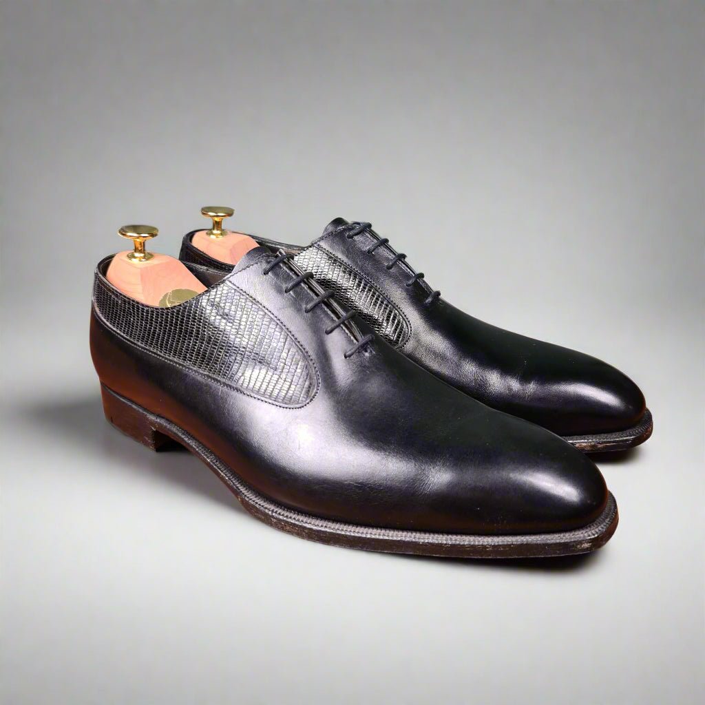 Balmuir Black Calf & Lizard (10E) Crockett & Jones - Hammargruppen