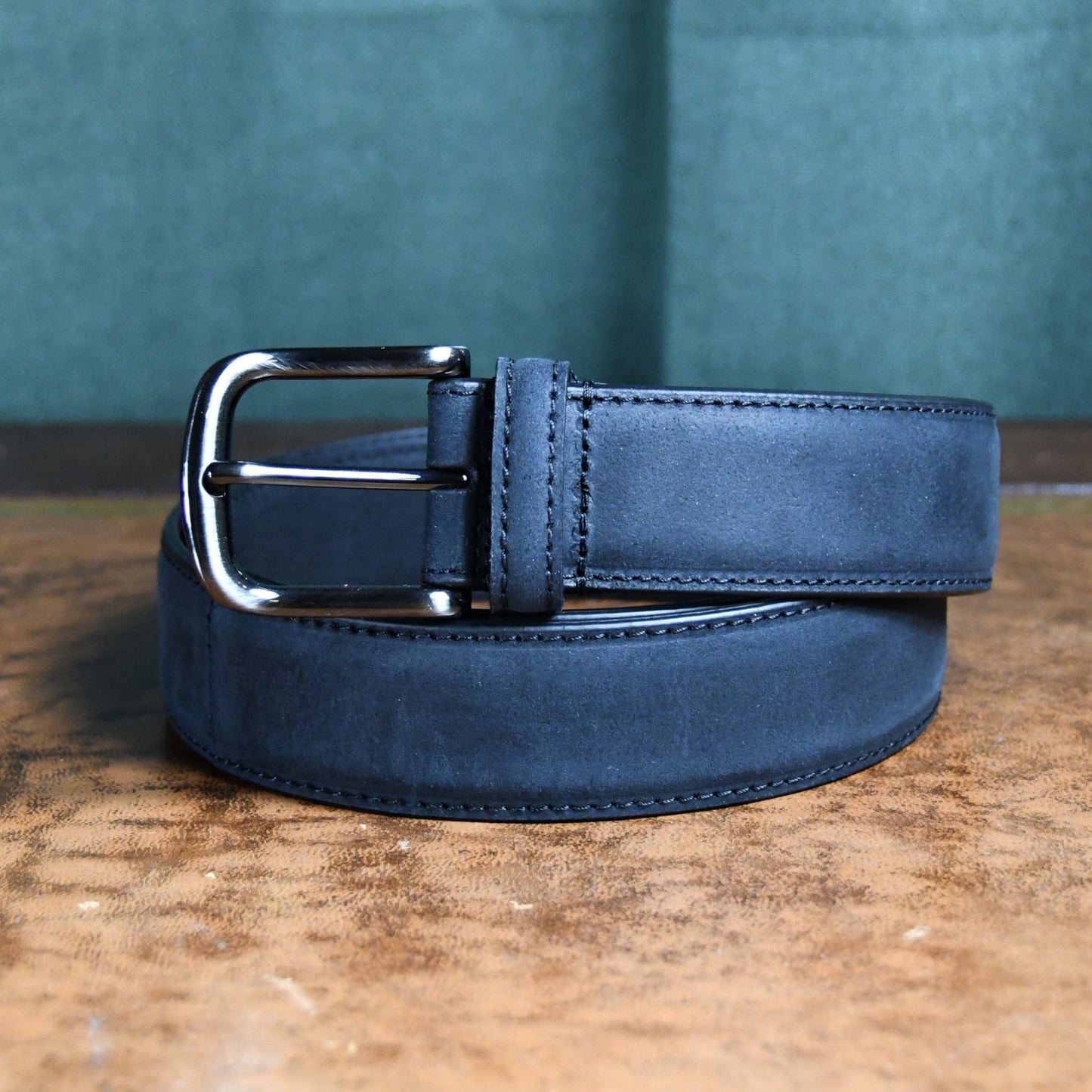 Bälte Black Rough - Out Suede, Crockett & Jones - Hammargruppen