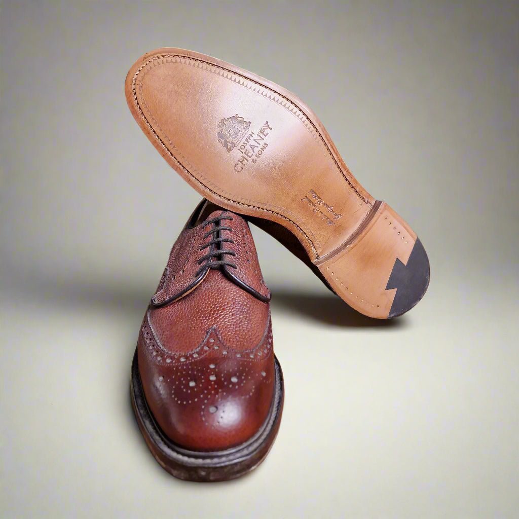 Bexhill Burgundy Grain (8 & 9F) Joseph Cheaney & Sons - Hammargruppen