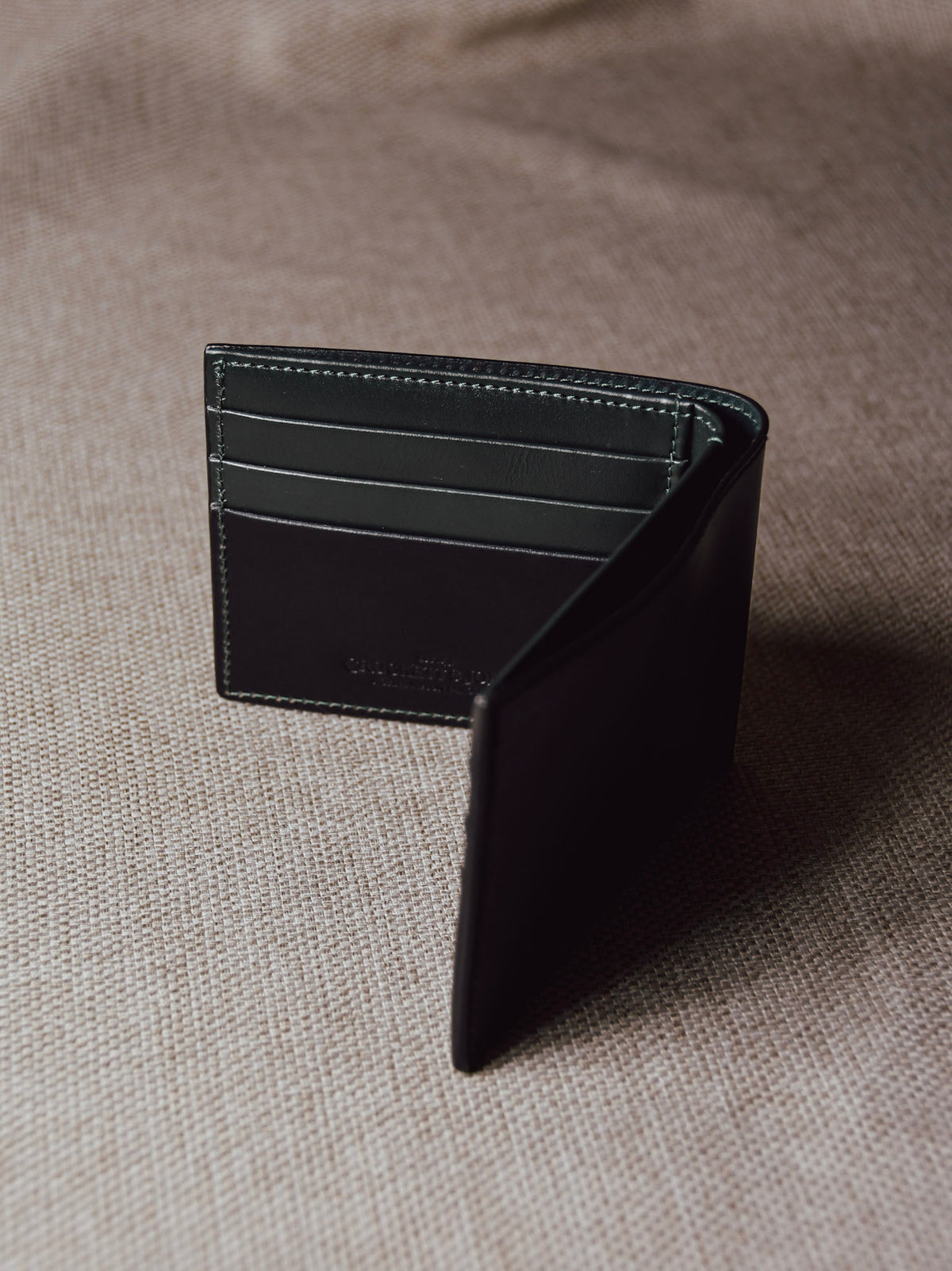 Billford Wallet – Black Shell Cordovan - Crockett & Jones