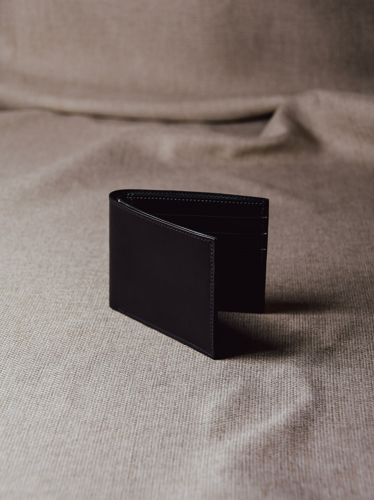 Billford Wallet – Black Shell Cordovan - Crockett & Jones