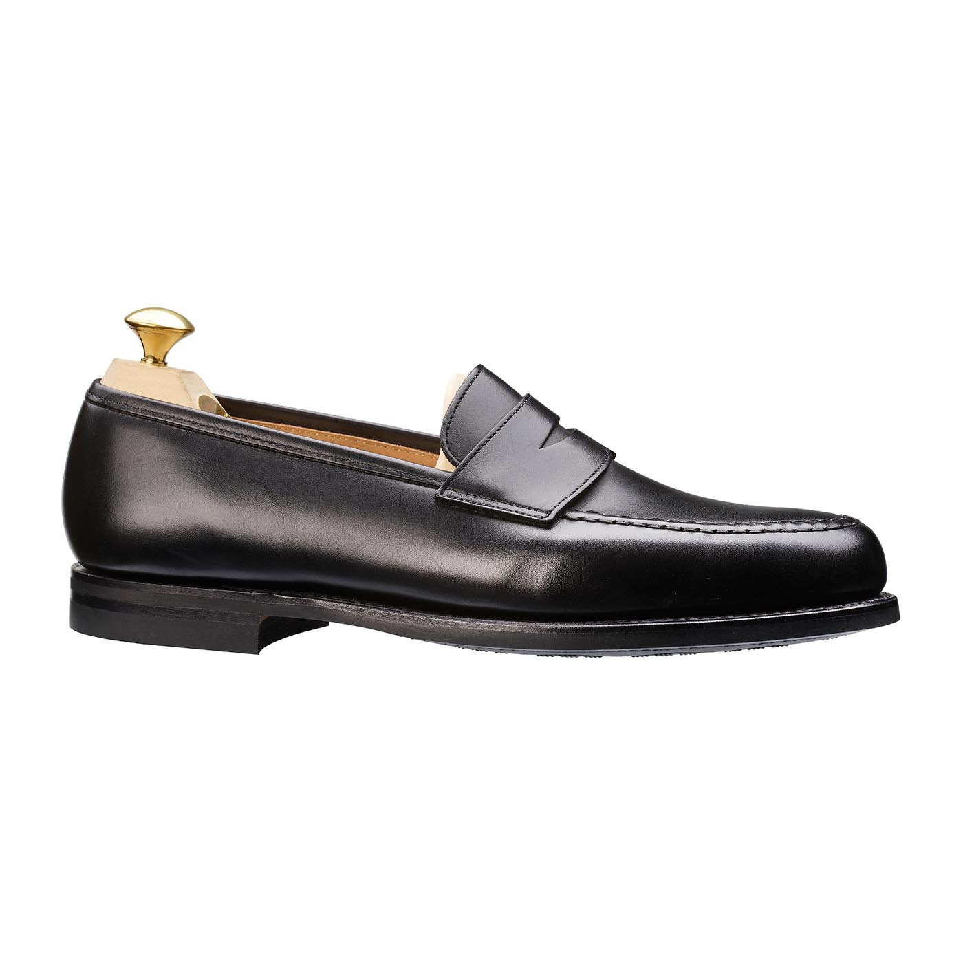 Boston Penny Loafer, Black Calf 'City' Crockett & Jones - Hammargruppen