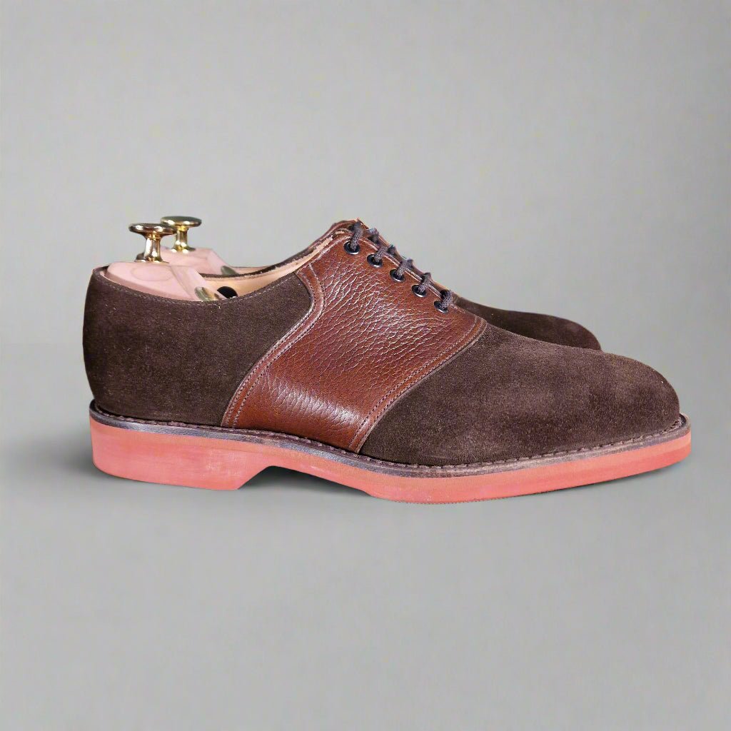 Cannock Dark Brown Suede & Grain (6F) Crockett & Jones - Hammargruppen