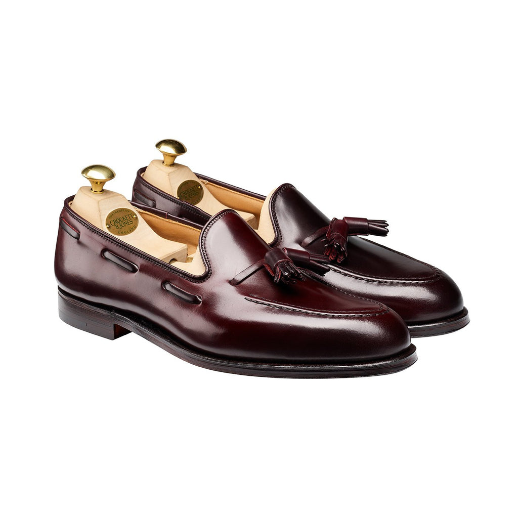 Cavendish 2 Tassel Loafer, Burgundy Cordovan, Crockett & Jones - Hammargruppen
