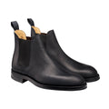Chelsea 5 Boot, Black Rough - Out Suede ‘Dainite’ Crockett & Jones - Hammargruppen