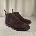 Chelsea 5 Boot, Dark Brown Rough - Out Suede ‘Dainite’ (8,5E) Crockett & Jones - Hammargruppen