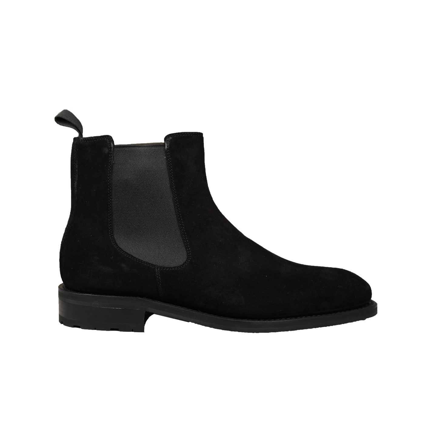 Chelsea Black Lamb Suede, John Brommel's - Hammargruppen