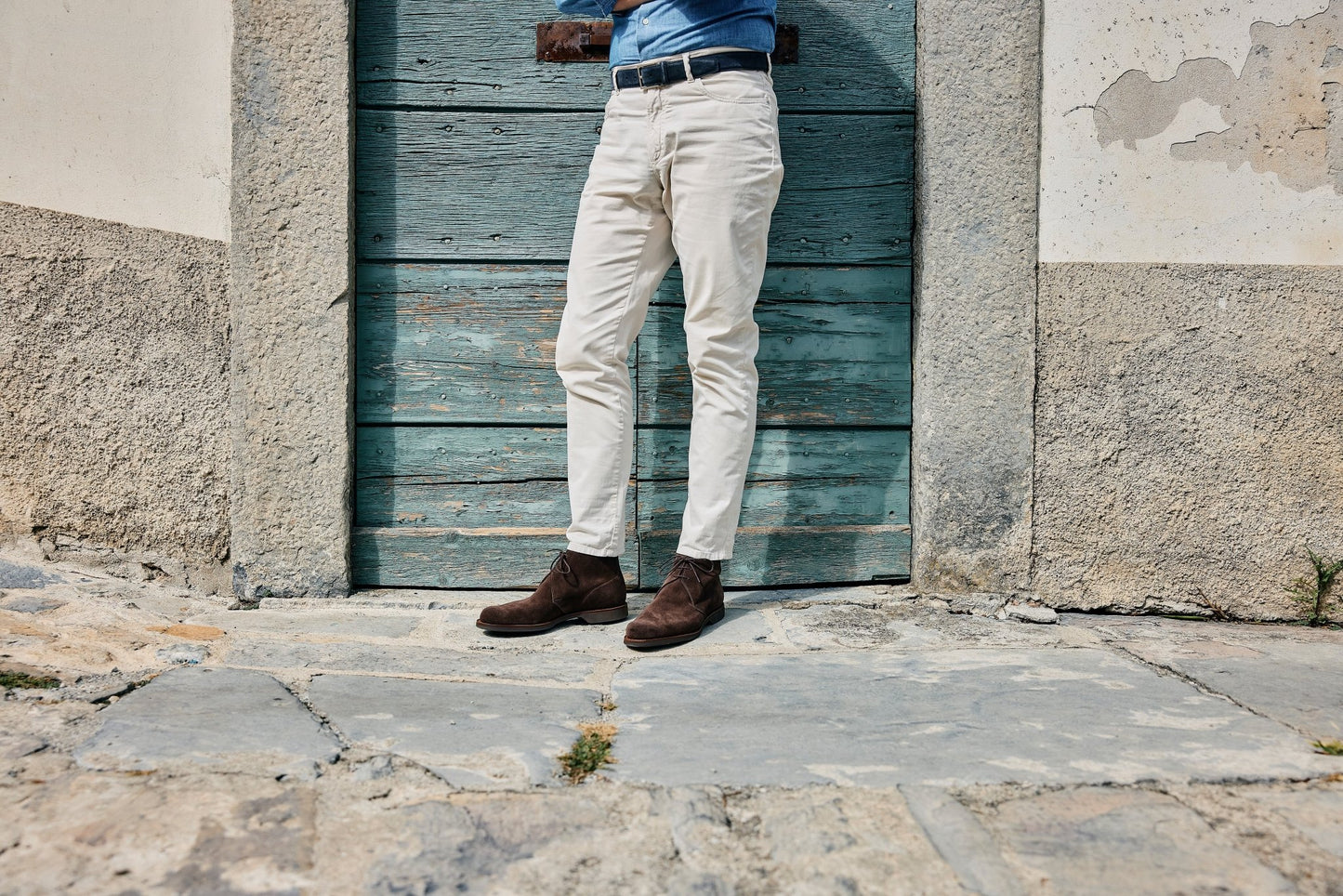 Chukka 4 Boot Dark Brown Suede ‘Wedge’ Crockett & Jones - Hammargruppen