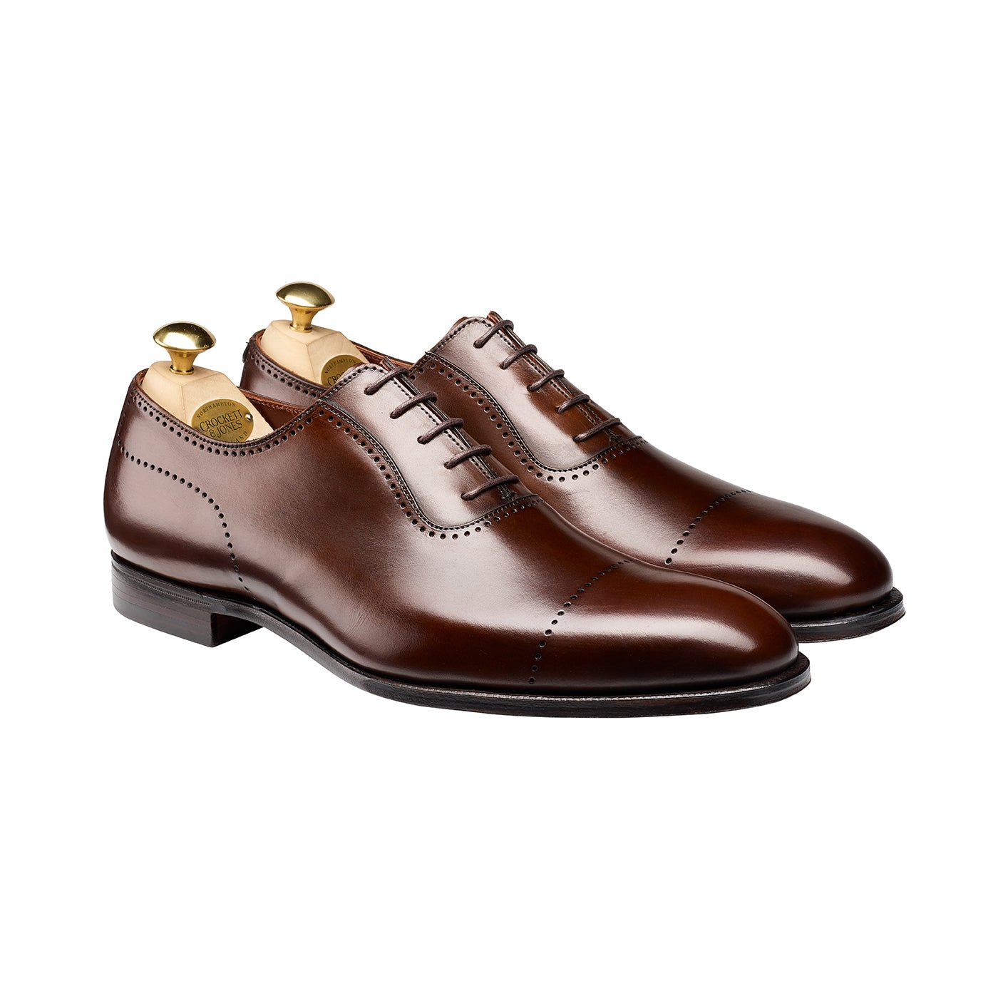 Courtenay Dark Brown Antique Calf, Crockett & Jones - Hammargruppen
