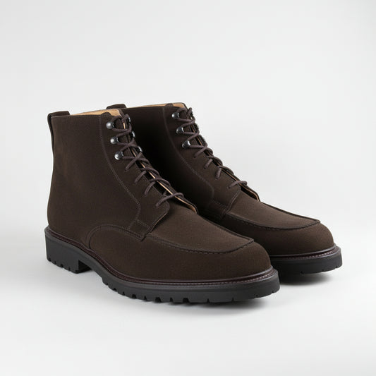 Donegal 2 Boot, Dark Brown Suede ‘Vibram’ Crockett & Jones - Hammargruppen