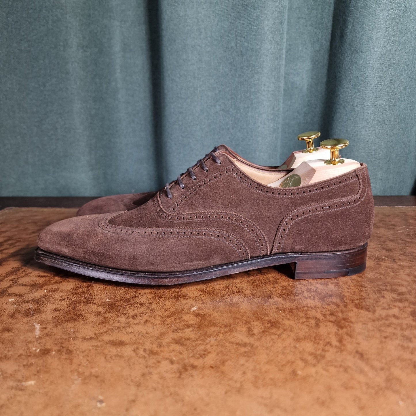 Drummond Mink Suede (6E) Crockett & Jones - Hammargruppen