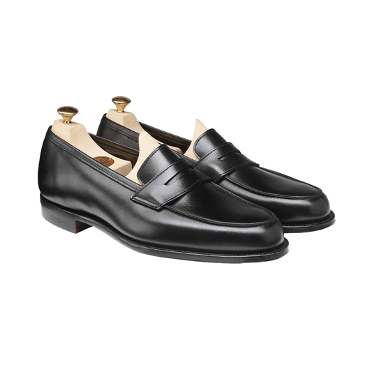 Elise Penny Loafer, Black Calf, Crockett & Jones - Hammargruppen