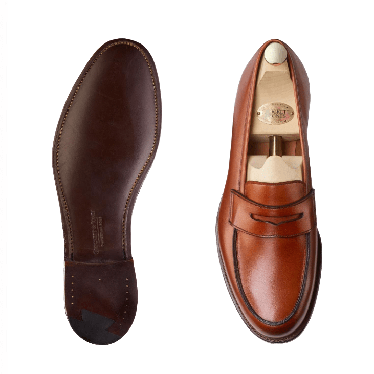 Elise Penny Loafer, Chestnut Calf, Crockett & Jones - Hammargruppen