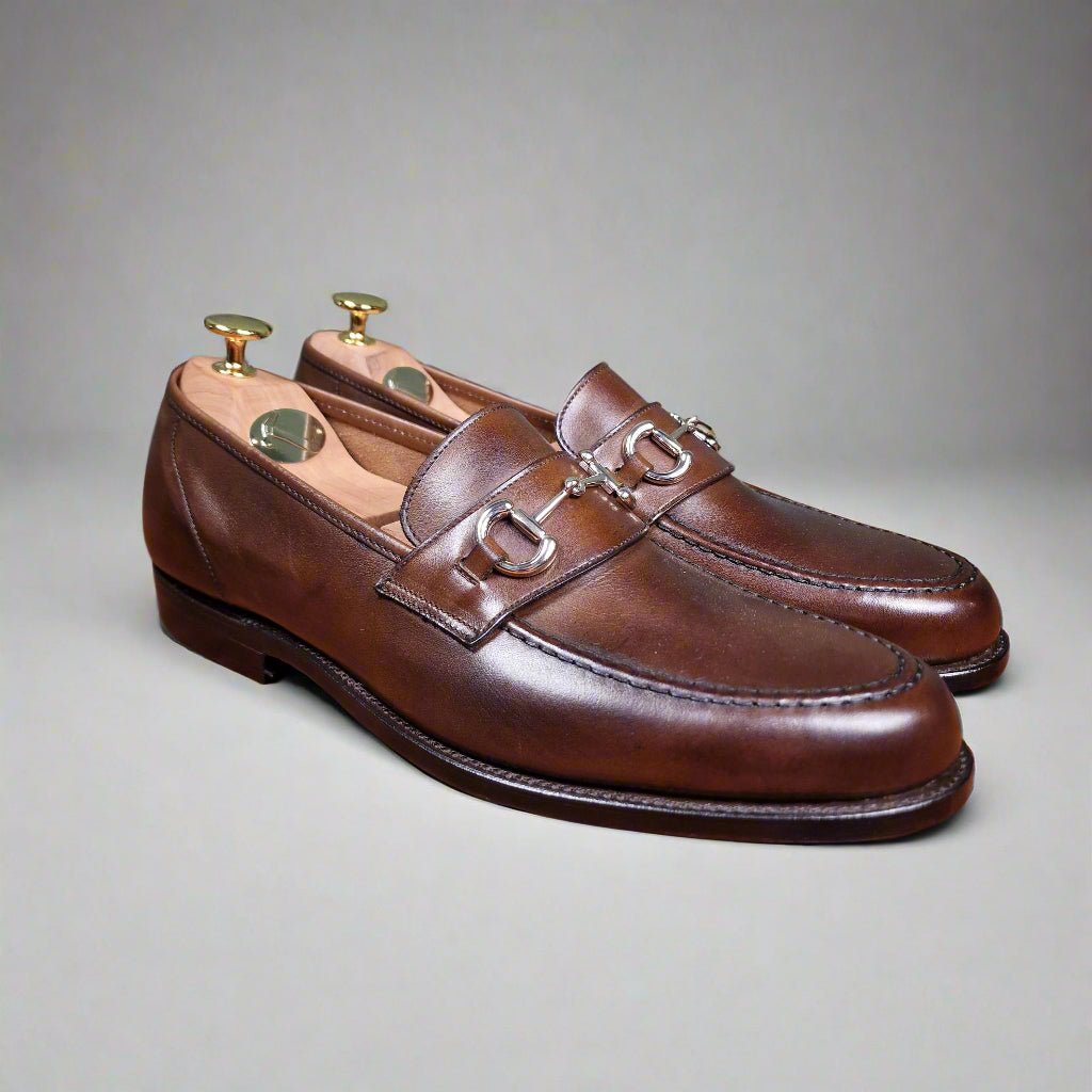 Finchley II Dark Brown Calf (8,5E) Crockett & Jones - Hammargruppen