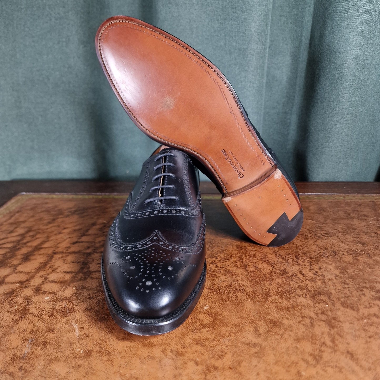 Finsbury Black Calf (12G) Crockett & Jones - Hammargruppen