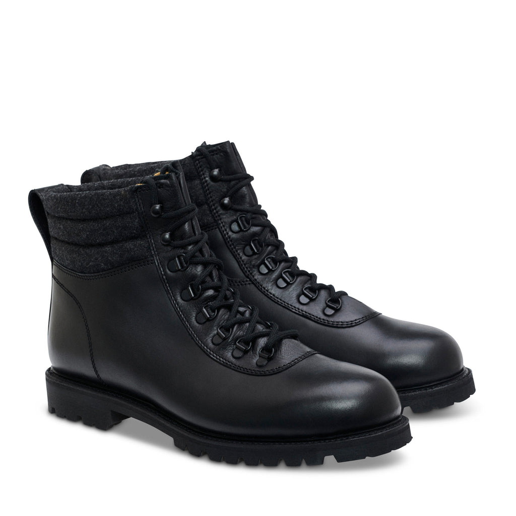 Gebirgsjäger Boot, Black Calf, Searling lining, Ludwig Reiter - Hammargruppen
