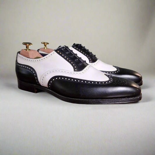 Guildford Black & White Calf (7F & 8,5F) Crockett & Jones - Hammargruppen