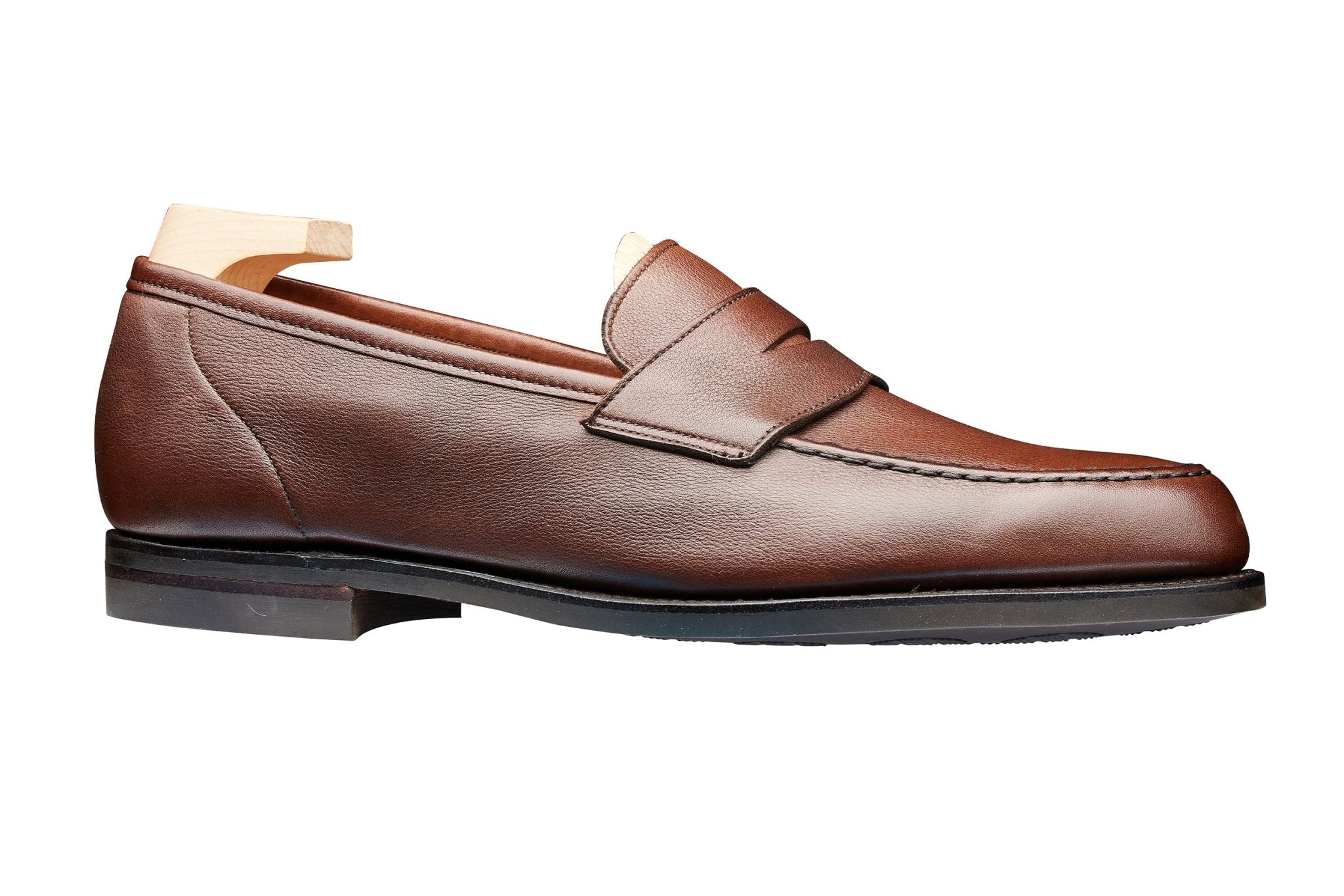 Harvard 2 Penny Loafer, Walnut Milled Calf ‘City’ Crockett & Jones - Hammargruppen