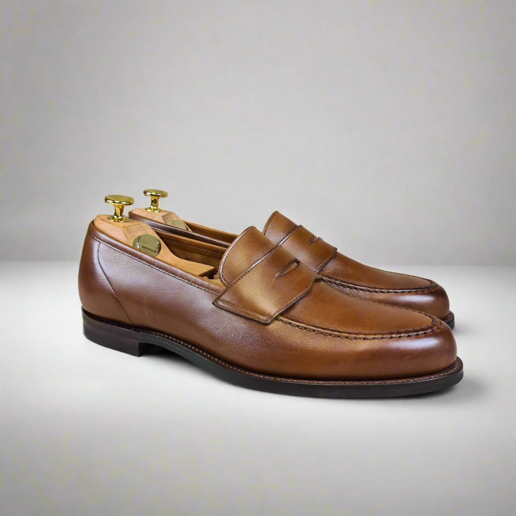 Harvard II Tan Nappa Calf ‘City’ (8,5E) Crockett & Jones - Hammargruppen