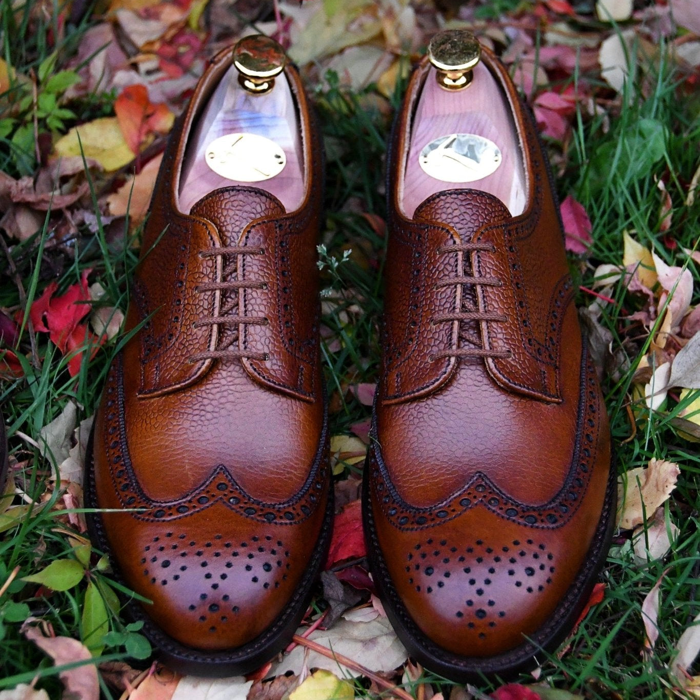Hattie Derby, Tan Scotch Country Grain 'Dainite' Crockett & Jones - Hammargruppen