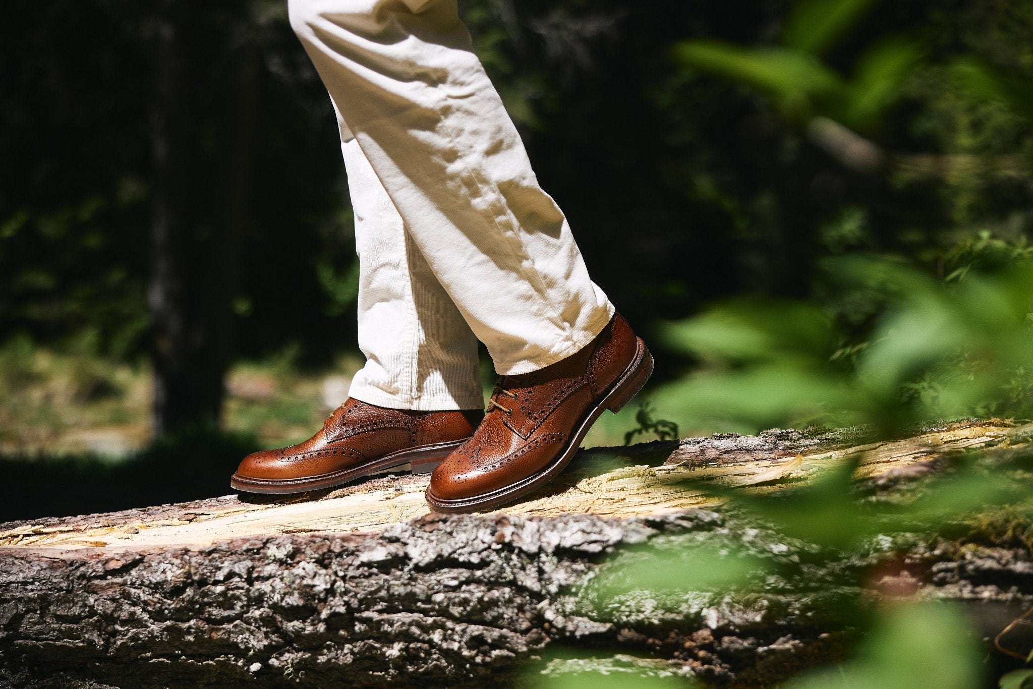 Islay Derby Boot, Tan Scotch Grain ‘Dainite’ Crockett & Jones - Hammargruppen