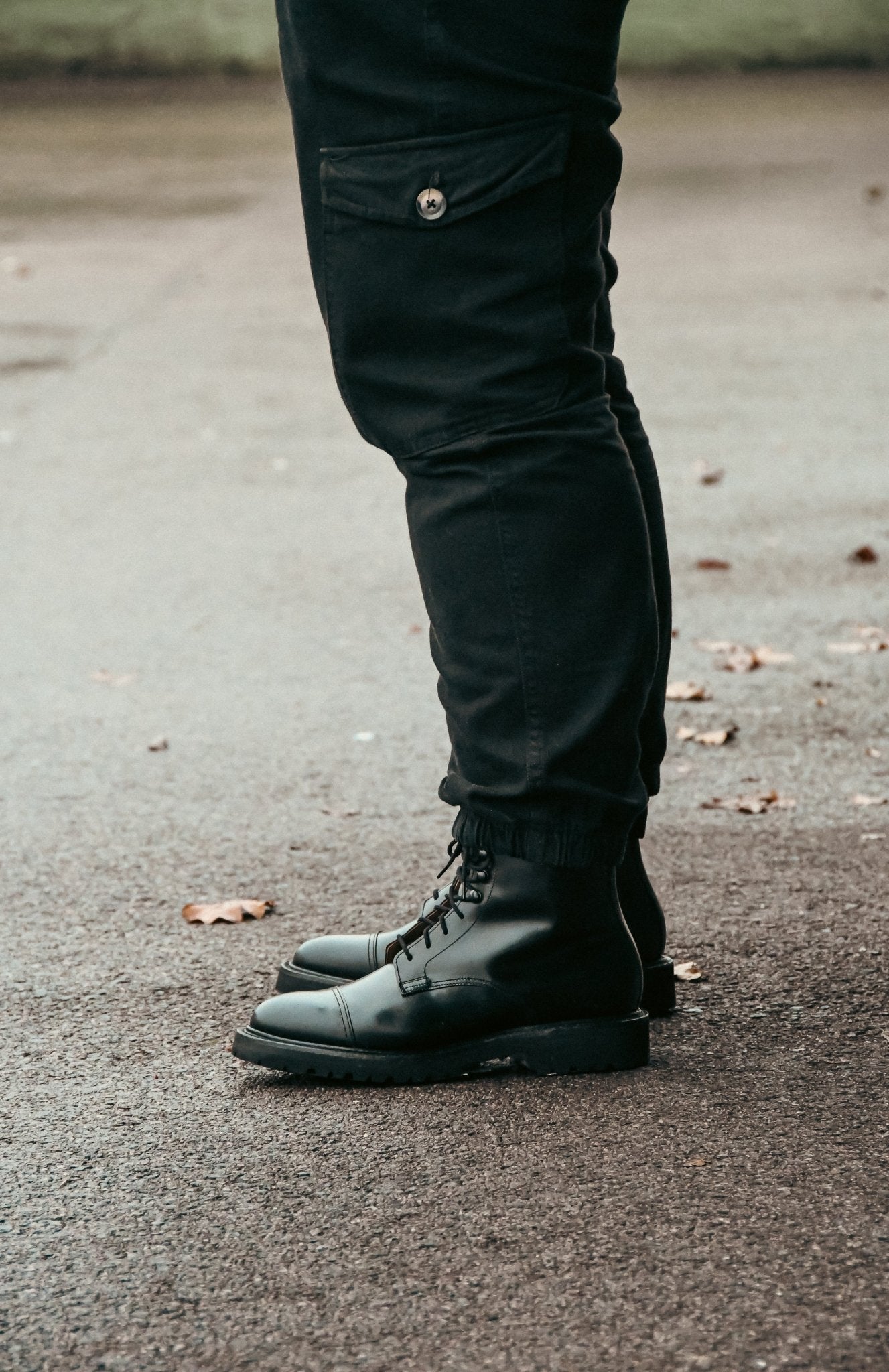 Jane Boot, Black Calf 'Vibram' Crockett & Jones - Hammargruppen