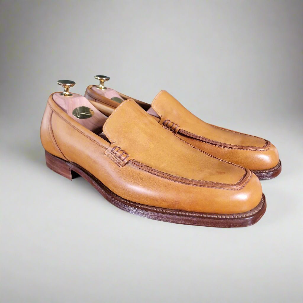 Kent Tan Calf 'Quater Rubber' (8,5E) Crockett & Jones - Hammargruppen