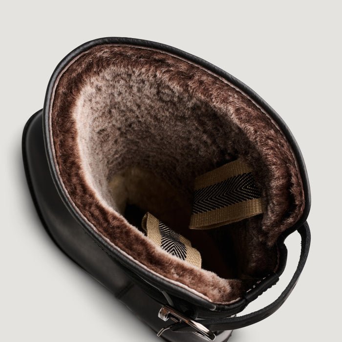 Maronibrater Boot, Black Calf Suede, Searling lining, Ludwig Reiter - Hammargruppen