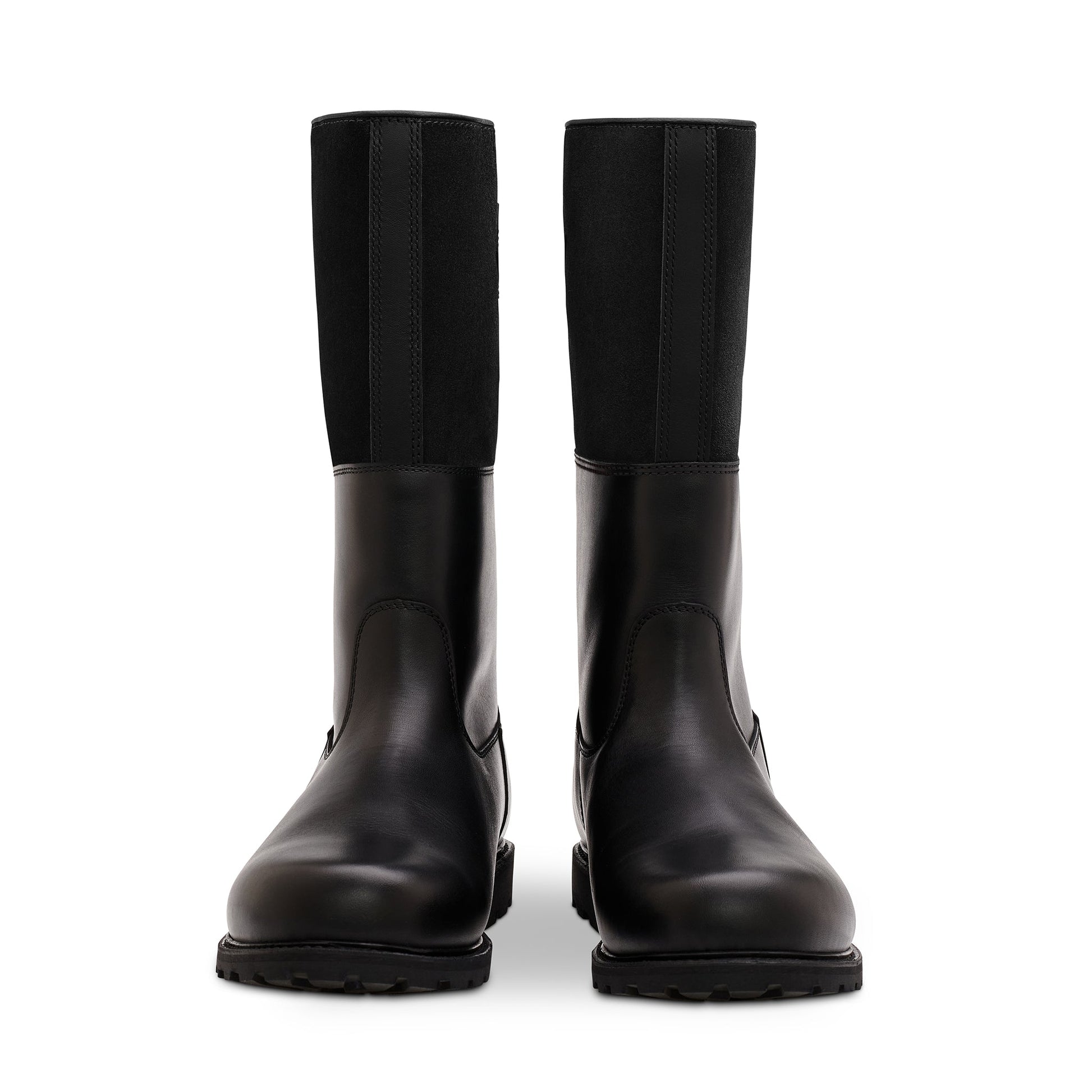 Maronibrater Boot, Black Calf Suede, Searling lining, Ludwig Reiter - Hammargruppen