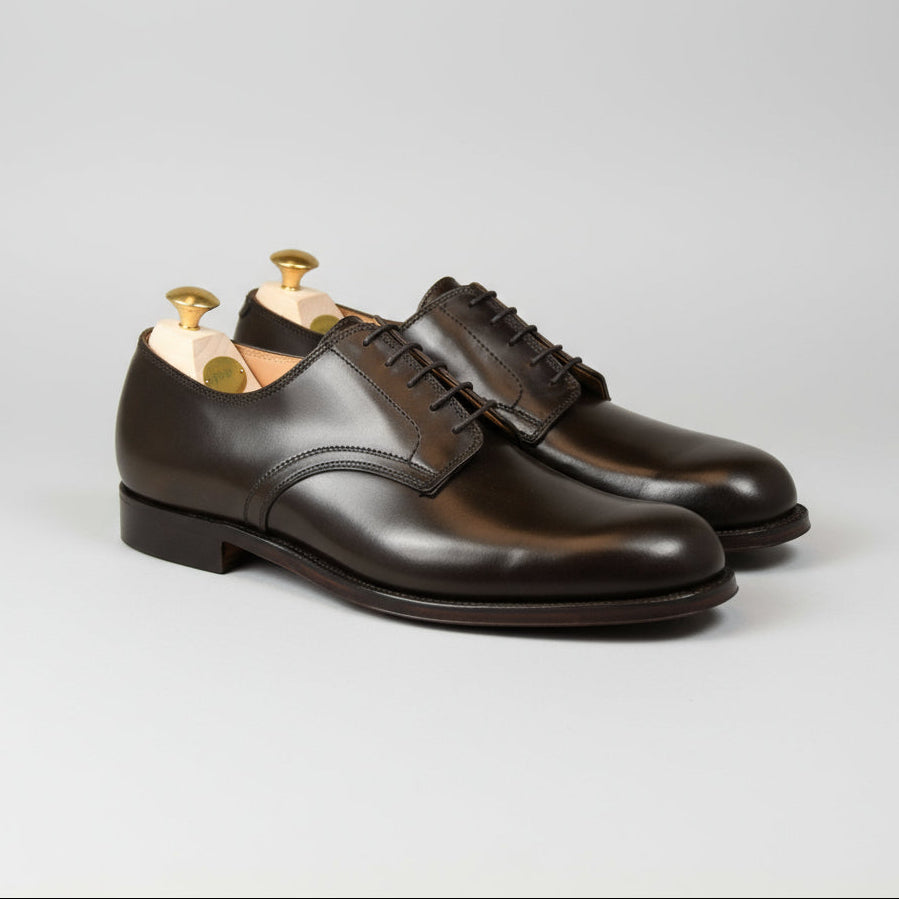 Midhurst 4 Derby, Dark Brown Cordovan 'Dainite' Crockett & Jones - Hammargruppen