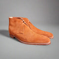 Milton Burnt Orange Suede (9E) Crockett & Jones - Hammargruppen