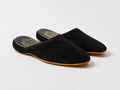 Mule Slipper Navy Suede, Bowhill & Elliott