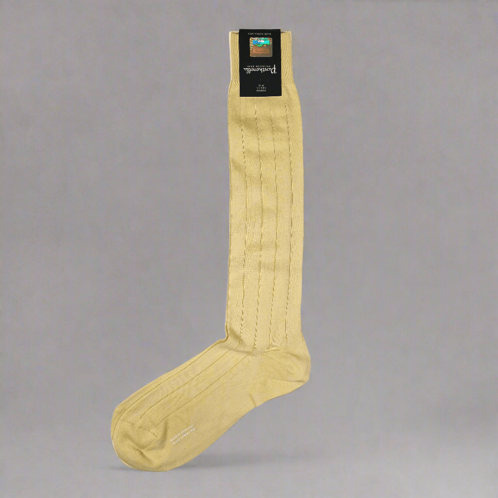 Pembrey Strumpa Gul, Lång, Pantherella - Hammargruppen