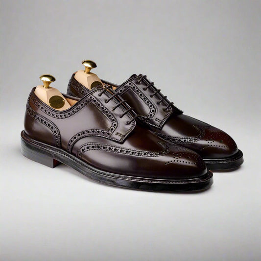 Pembroke Dark Brown Cordovan 'Dainite' (8,5E) Crockett & Jones - Hammargruppen