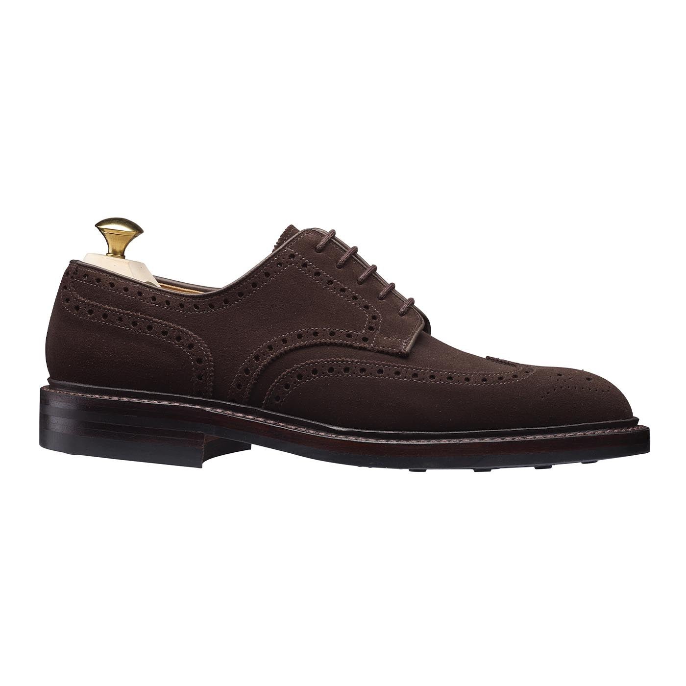 Pembroke Dark Brown Suede ‘Dainite’ Crockett & Jones - Hammargruppen