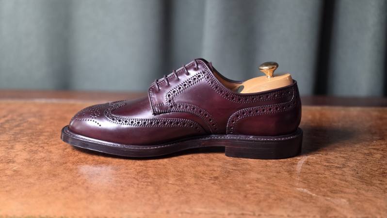 Pembroke Derby Burgundy Cordovan, Crockett & Jones - Hammargruppen