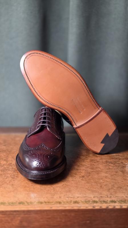 Pembroke Derby Burgundy Cordovan, Crockett & Jones - Hammargruppen