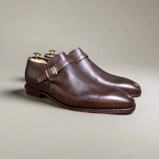 Portman III Dark Brown Calf (10.5E) Crockett & Jones - Hammargruppen