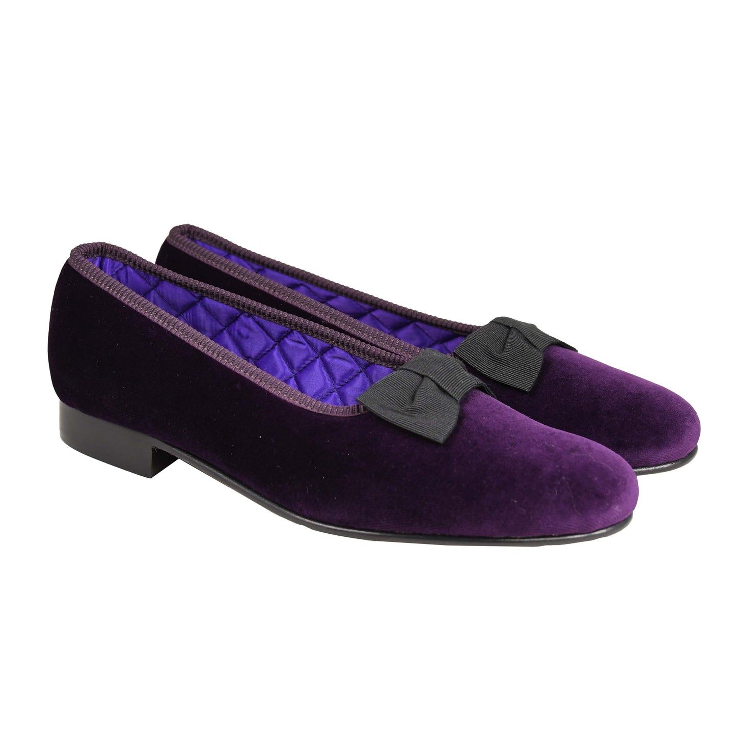 Opera Pump Purple Velvet, Bowhill & Elliott