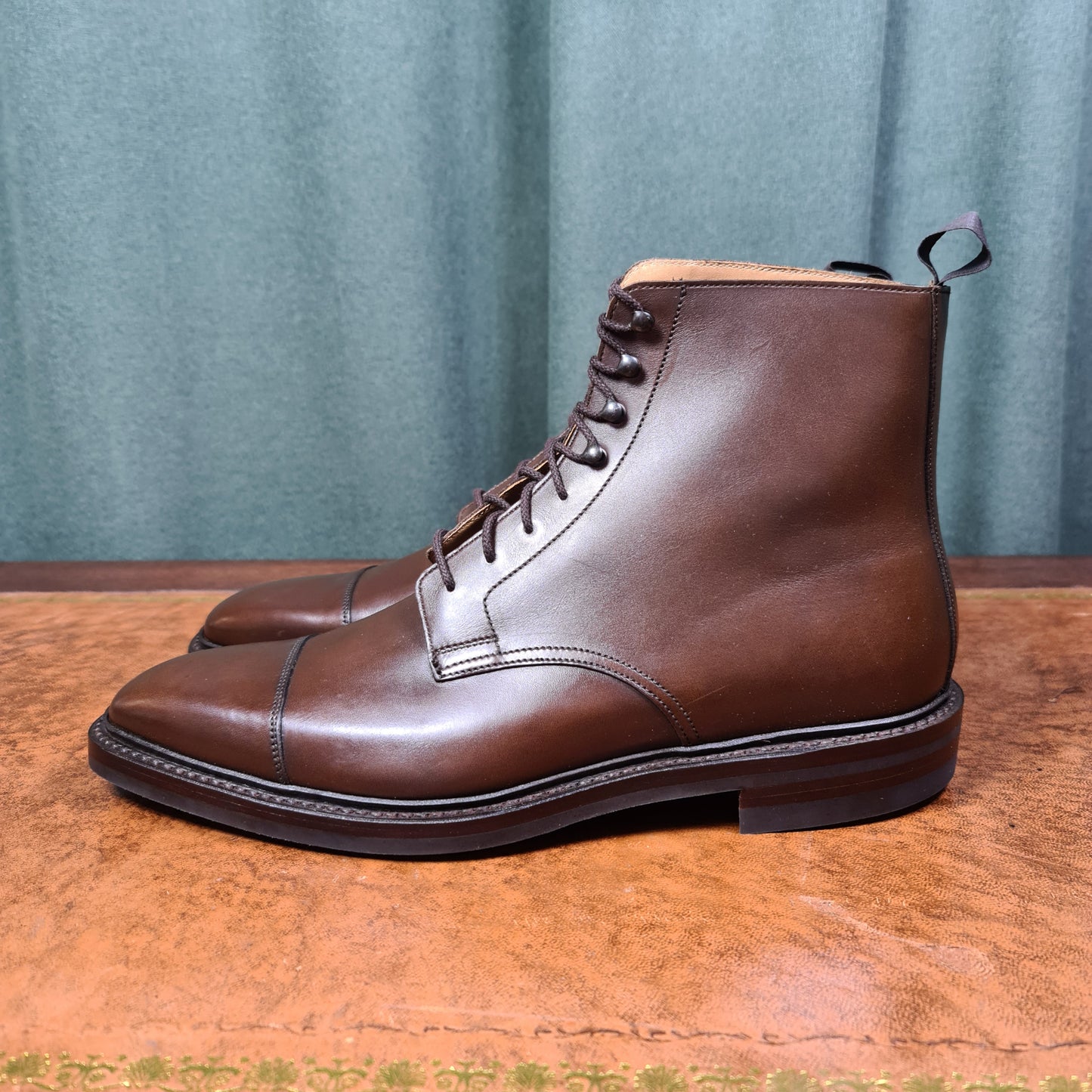 Northcote Dark Brown Wax Calf 'Dainite' (9E) Crockett & Jones
