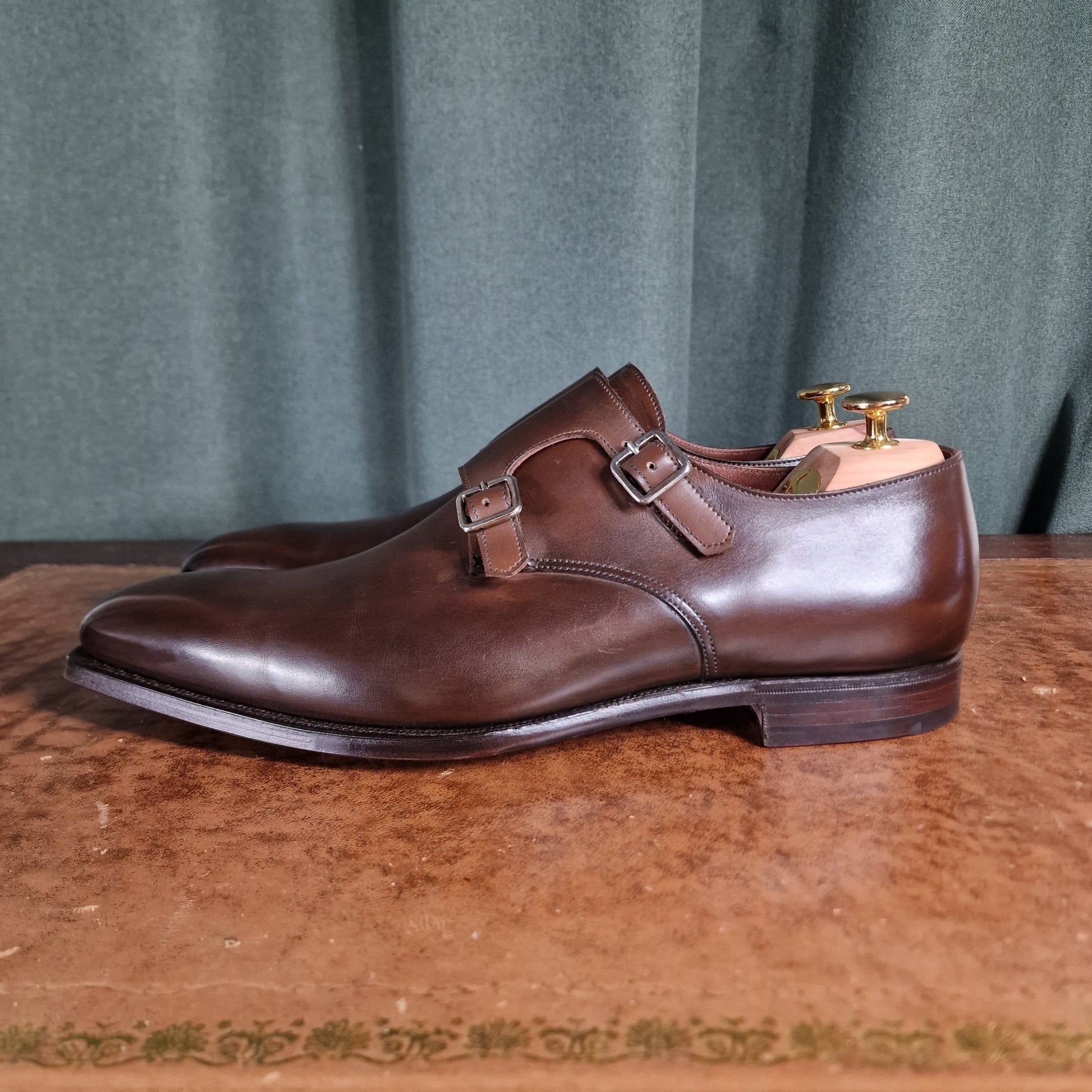 Seymour III Dark Brown Antique Calf (10E) Crockett & Jones - Hammargruppen