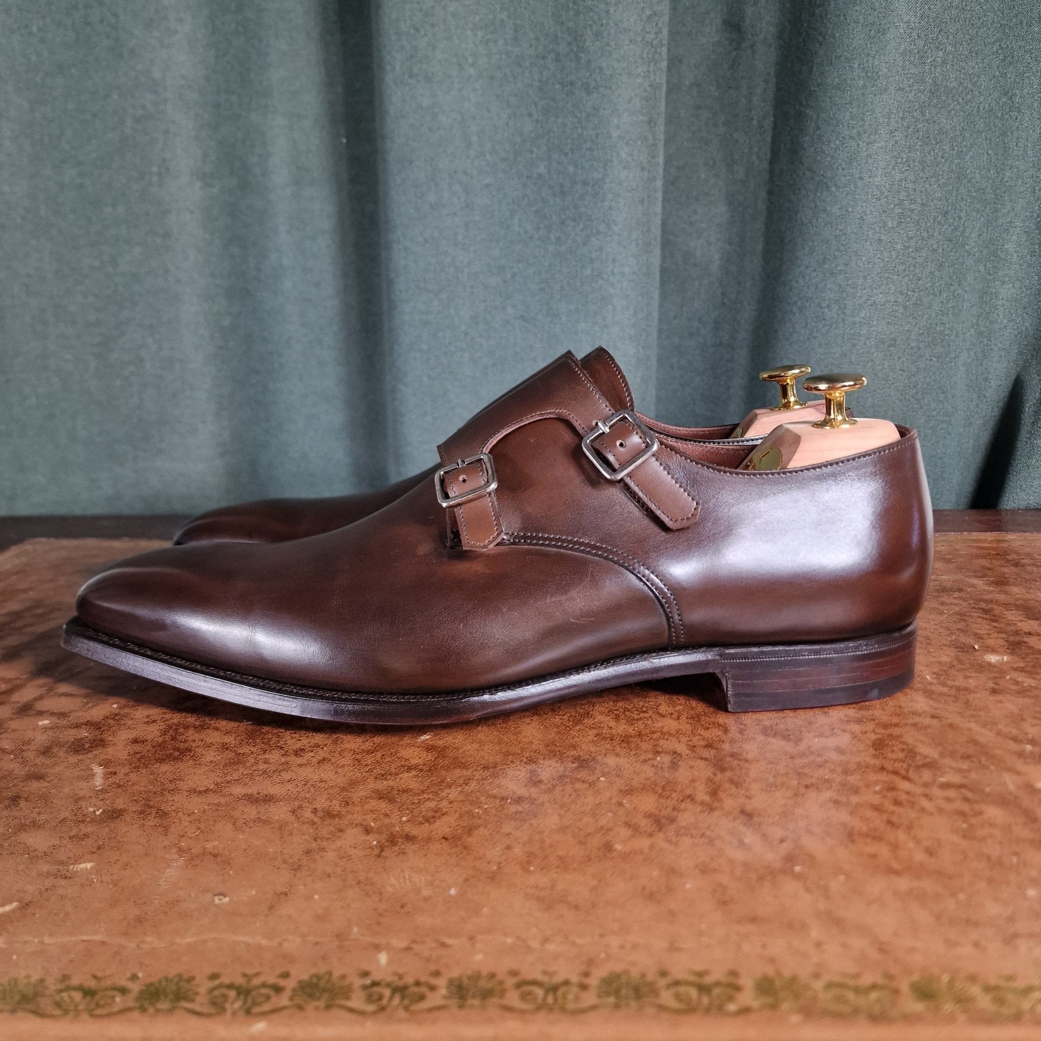 Seymour III Dark Brown Antique Calf (10E) Crockett & Jones - Hammargruppen
