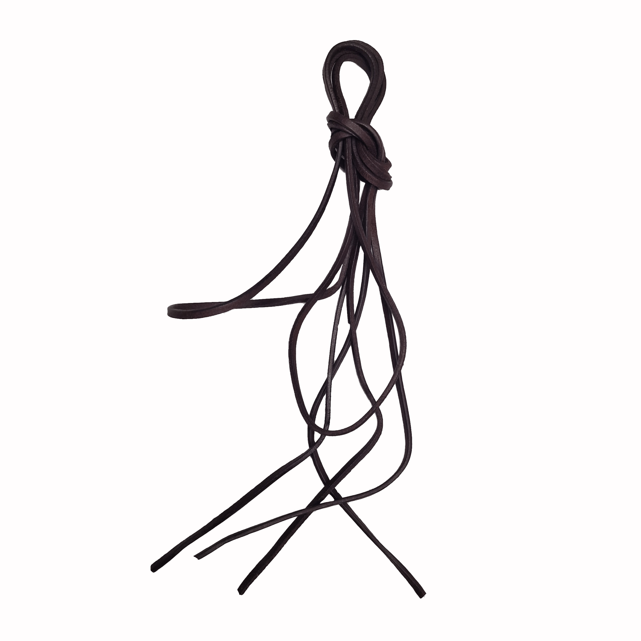 Skoband Läder (120cm) Dark Brown - Hammargruppen